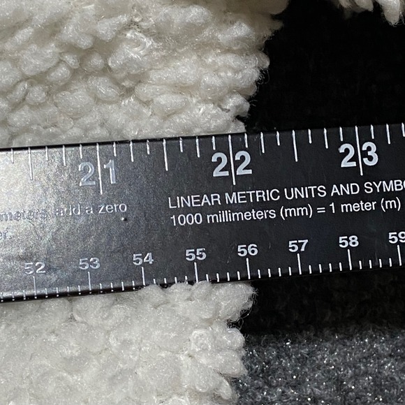 Billabong Northern Shore Hooded Sherpa Fleece Jacket Sea Spray L Quilted Lining - Picture 8 of 12